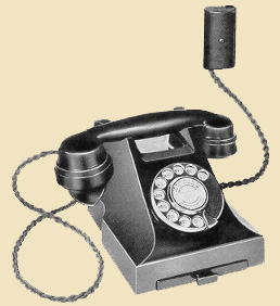 REPLACEMENT  CALL EXCHANGE LABEL FOR GPO BAKELITE 300 SERIES TELEPHONES 